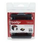 Cinta para impresora Evolis CBGR0100C Badgy100/Badgy200 100 páginas Transferencia térmica Negro