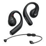 Auriculares Soundcore AeroFit Pro sans fil Bluetooth pour appels sport usage quotidien noirs