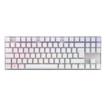 Teclado CHERRY MX 8.2 TKL mecánico inalámbrico y RGB blanco QWERTZ