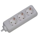 Regleta Secomp 387.270S 3 Tomas 1,5 m Interior Blanco Plástico 3600 W