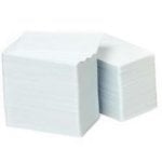 Weiße PVC-Karten Zebra 800050-167 500 Stück