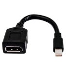 Cable Adaptador Mini DisplayPort a DisplayPort HP Negro 1,8 m