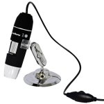Microscopio Digital Reflecta 66142 200x LED USB 2.0 Negro