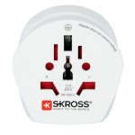 Multiprise Skross 1.500202-E Type F 16 A 2500 W Blanc 2-3 pôles