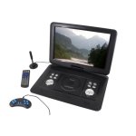 Reproductor de DVD portátil Soundmaster PDB1600SW 15.4" Negro Convertible DVB-T2