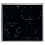 Piastra cottura Electrolux EHF46547XK 4 zone nera