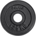 Peso per bilanciere HMS 1,25 kg nero per barra da palestra