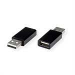 Bloqueador de puerto USB tipo A Roline 11028332 Negro Plástico