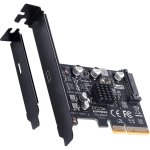 Scheda Controller Graugear G-PCI-C-20G USB-C 20G Compatta e Leggera