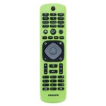 Telecomando Philips 22AV9574A per TV, Pulsanti, Nero e Verde