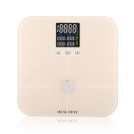 Báscula Digital Beautifly Scanner Smart App Hasta 180 kg Multifunción Pantalla LCD Control por App