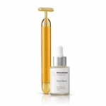 Pack Masajeador Facial Alta Frecuencia y Sérum Kombucha InnovaGoods