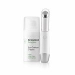 Pack Masajeador de Ojos Antiedad InnovaGoods con Fototerapia, Termoterapia y Contorno de Ojos CBD