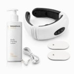 Pack Masajeador Cuello Espalda Electromagnético y Loción Reafirmante InnovaGoods