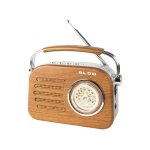Radio Portative Blow 77-532 Madera Analogue AM/FM Bluetooth
