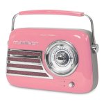 Radio Portátil Madison Sound FREESOUND-VR40P Analógica FM 30W Rosa
