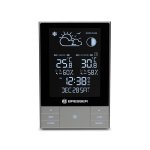 Wetterstation Bresser Optics ClimateTemp NDV Anthrazit Metall Silber