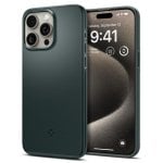 Funda para móvil Spigen ACS06546 Cover Policarbonato TPU Azul para iPhone 15 Pro Max