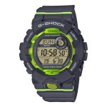 Casio G-Shock GBD-800-8 Bluetooth 48,6mm LED Grün Schwarz Wasserdicht 20ATM