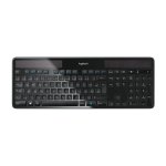 Teclado Logitech K750 inalámbrico completo QWERTZ con carga solar y receptor Unifying