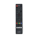 Mando a distancia Nedis TVRC45LGBK para TV LG, IR inalámbrico, botones, negro
