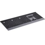 Tastiera Rapoo E9270P wireless completa RF QWERTZ nero e argento