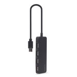 Hub Gembird 4 Ports USB 2.0 0,3 m Kabel Typ-C integriert UHB-CM-U2P4-01