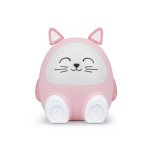 Relógio Despertador Digital Bigben Interactive BTKIDSCAT Rosa Bluetooth 5.0