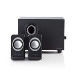 Altavoces Nedis 2.1 Alámbricos 16W con subwoofer y alimentación USB