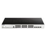 Switch D-Link DGS-1210-28P/ME/E Gestor L2/L3 24 Ports Gigabit PoE 1U
