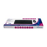 Teclado MediaRange MROS104-FR mecánico inalámbrico AZERTY con ratón incluido