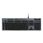 Teclado Logitech G915 X mecânico gaming com switches GL táteis RGB