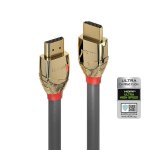 Cavo HDMI Lindy Gold Line 2 m HDMI 2.1 48 Gbit/s Grigio