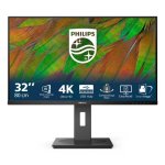 Monitor Philips 32B1N3800/00 32" UltraHD 4K 60Hz VA Altavoces USB Hub Ajuste altura