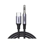 Cabo USB-C para Jack 3,5 mm Ugreen AV143 1 m