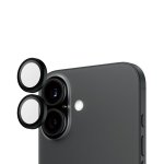 Protector de cámara PanzerGlass Hoops Negro iPhone 16 | 16 Plus
