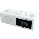 Reloj Despertador Soundmaster UR8350WE Digital DAB+ FM LCD Blanco