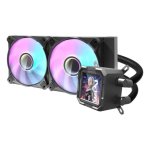 Flüssigkeitskühlung darkFlash DV240S 240mm 2 Lüfter LED Multicolor