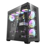 Carcasa darkFlash DS900 Torre ATX Vidrio Templado Negro