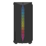 Carcasa PC darkFlash DK151 Midi Tower Negra ATX Ventana Templada RGB