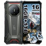 Doogee S300 Plus 5G 16GB 1TB 6,78" Negro cámara cuádruple