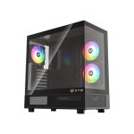 Boîtier PC XYZ AURORAX 50 Noir Midi Tower ATX Fenêtre Latérale