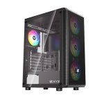 Boîtier PC XYZ AIRONE 60 Mesh Black ATX/Micro ATX/ITX