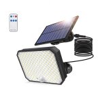 Paquete de Luces Solares Ultra Autrucker con Sensor de Movimiento 360° y Mando a Distancia
