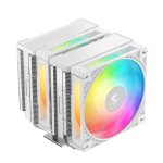 Refrigeração Ar Deepcool Socket AM4 AM5 LGA 1700 120mm AG620 G2 WH ARGB