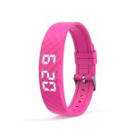 Bracciale attività Autrucker USB Rosa Contapassi Calorie Sonno Sveglia