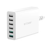 Cargador BlitzWolf BW-S15 6 Puertos USB 60W Quick Charge 3.0 Blanco