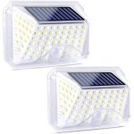 Pack 2 Luces Solares Autrucker con Sensor de Movimiento 90 LED 120° IP65