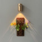 Luz Nocturna Inalámbrica Autrucker con Sensor y Panel de Puerta Iluminado