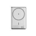 Bateria Externa DCU Tecnologic 5000 mAh Prateado